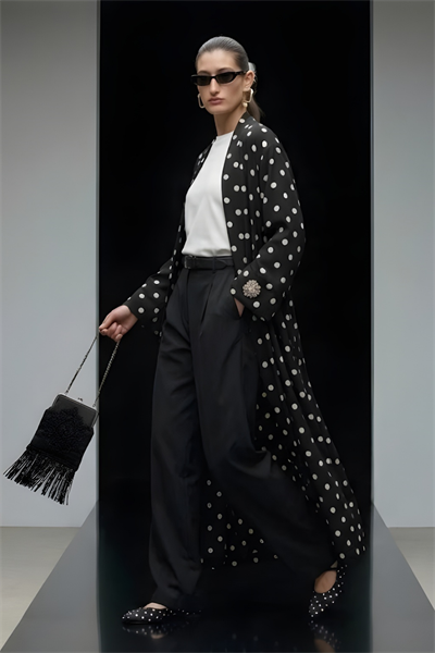 REVE | Limited Edition Tasarım Abaya Puantiye