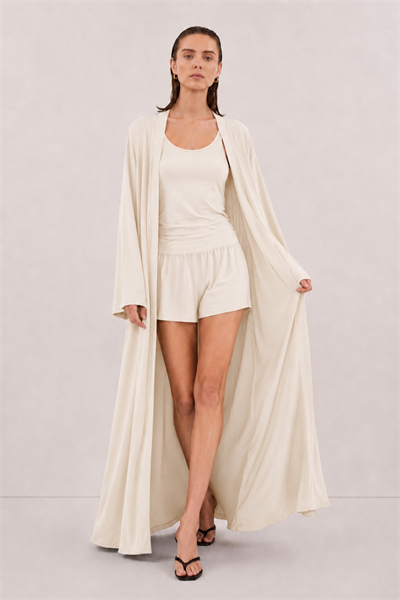 VELİA | Abaya Modal Ekru