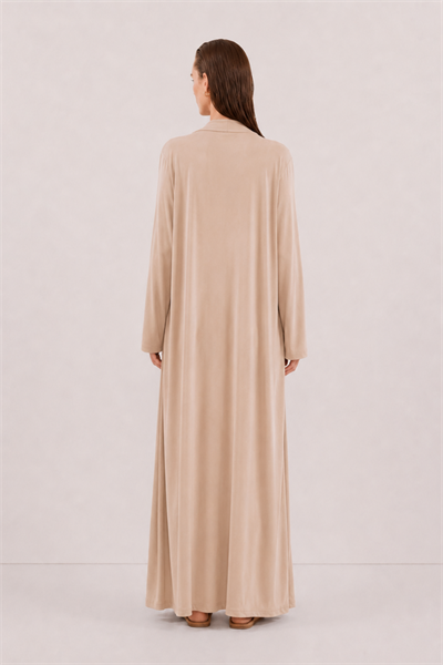 VELİA | Abaya Modal Kum Beji