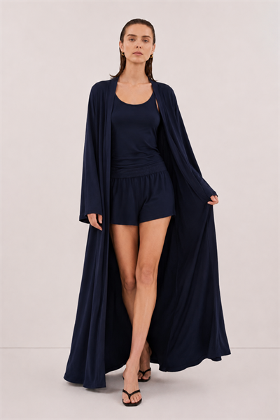 VELİA | Abaya Modal Lacivert