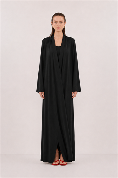 VELİA | Abaya Modal Siyah
