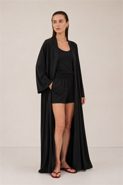 VELİA | Abaya Modal Siyah
