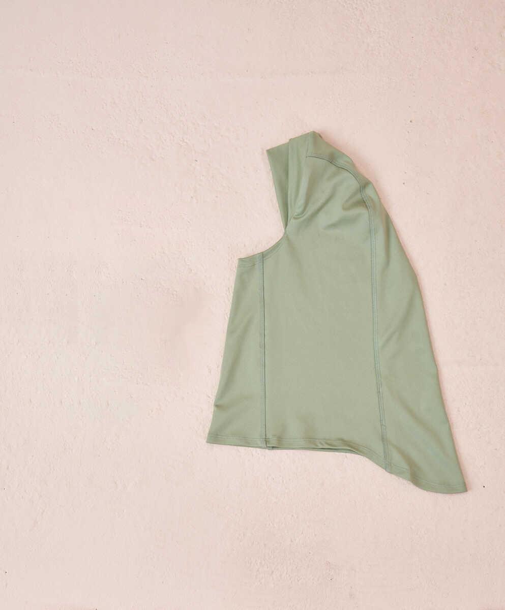 Hijab Sea ​​Bonnet Almond Green