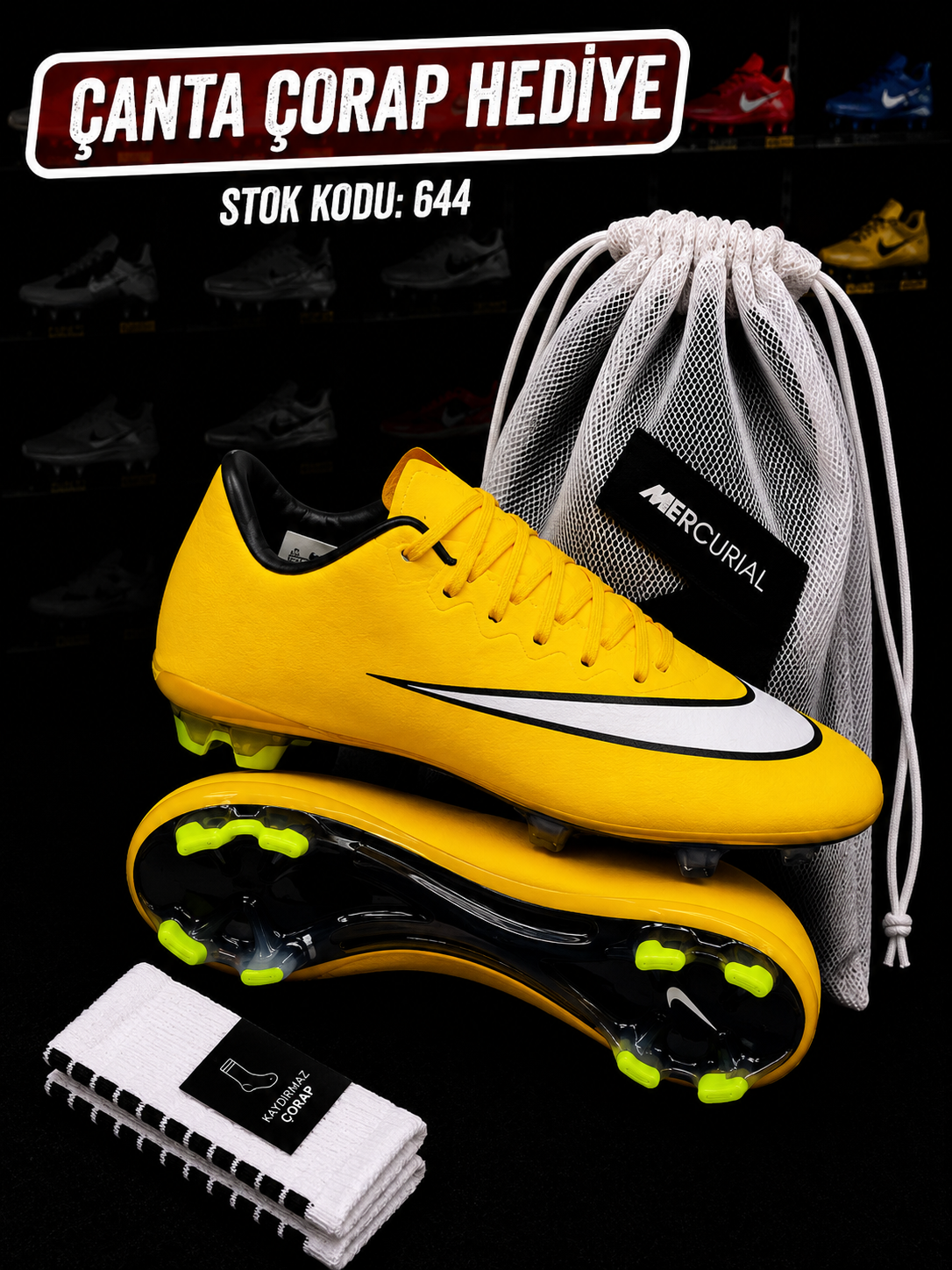 Mercurial Vapor Serisi Prof Sarı