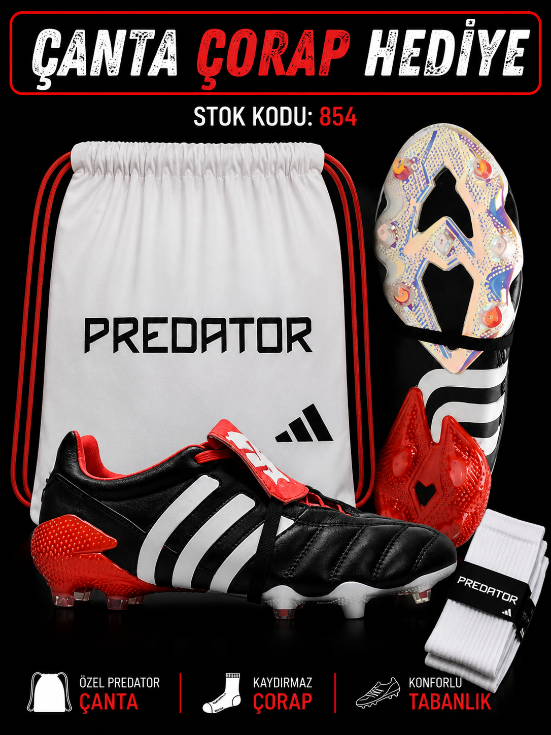 Predator Foldover Tongue FG
