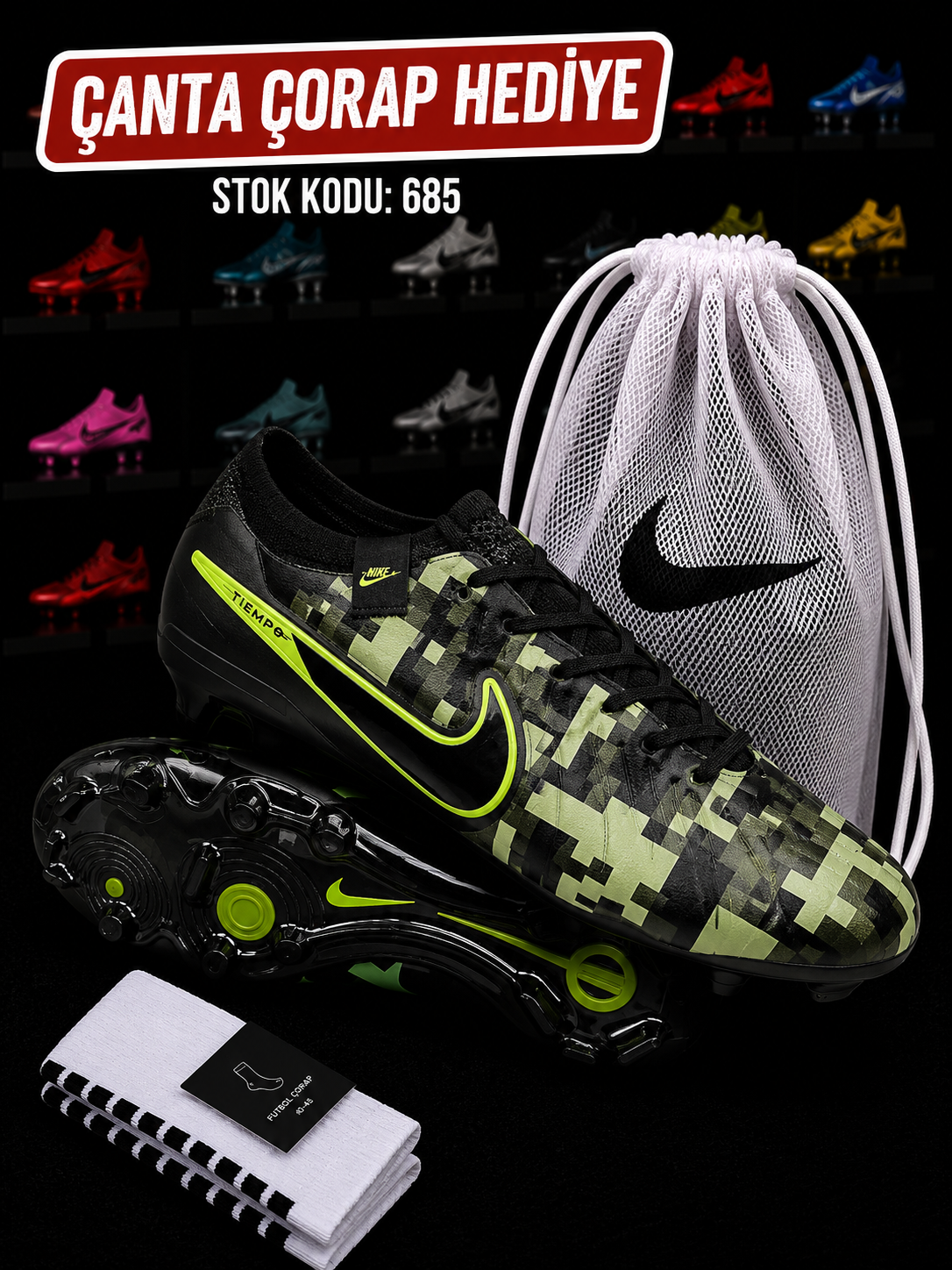 Tiempo Legend 10 FG Kamuflaj