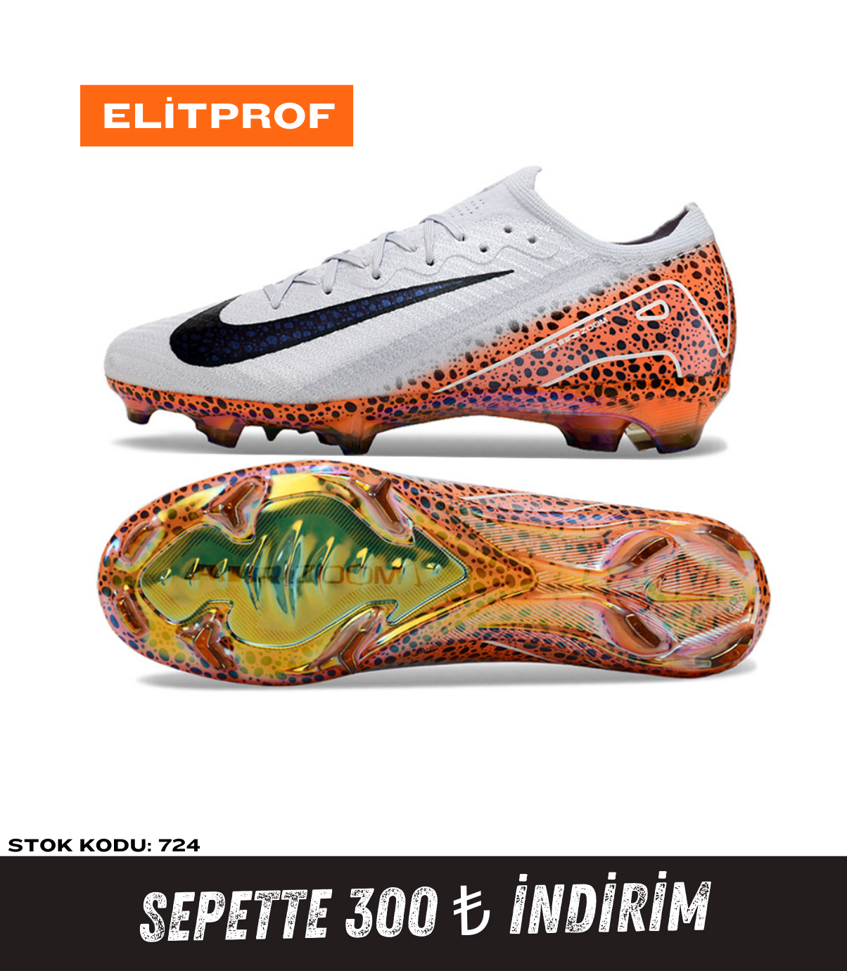 Air Zoom Mercurial  Vapor 16 FG Gri Leopar