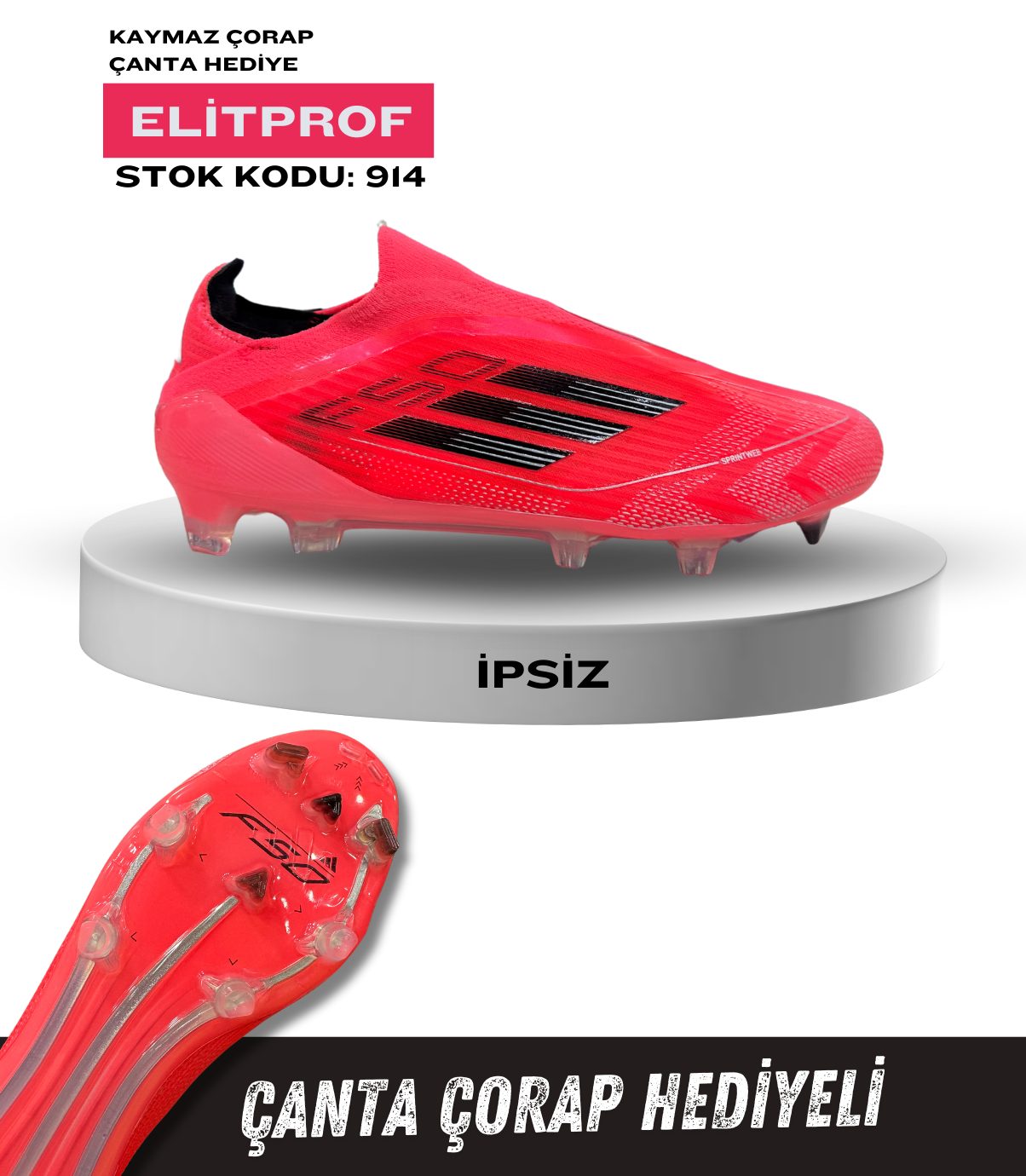 F50 Elit Fuşya İpsiz 