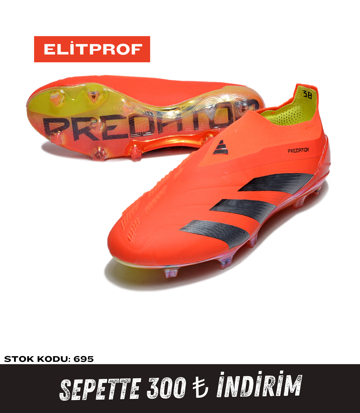 Predator Accuary FG Kırmızı