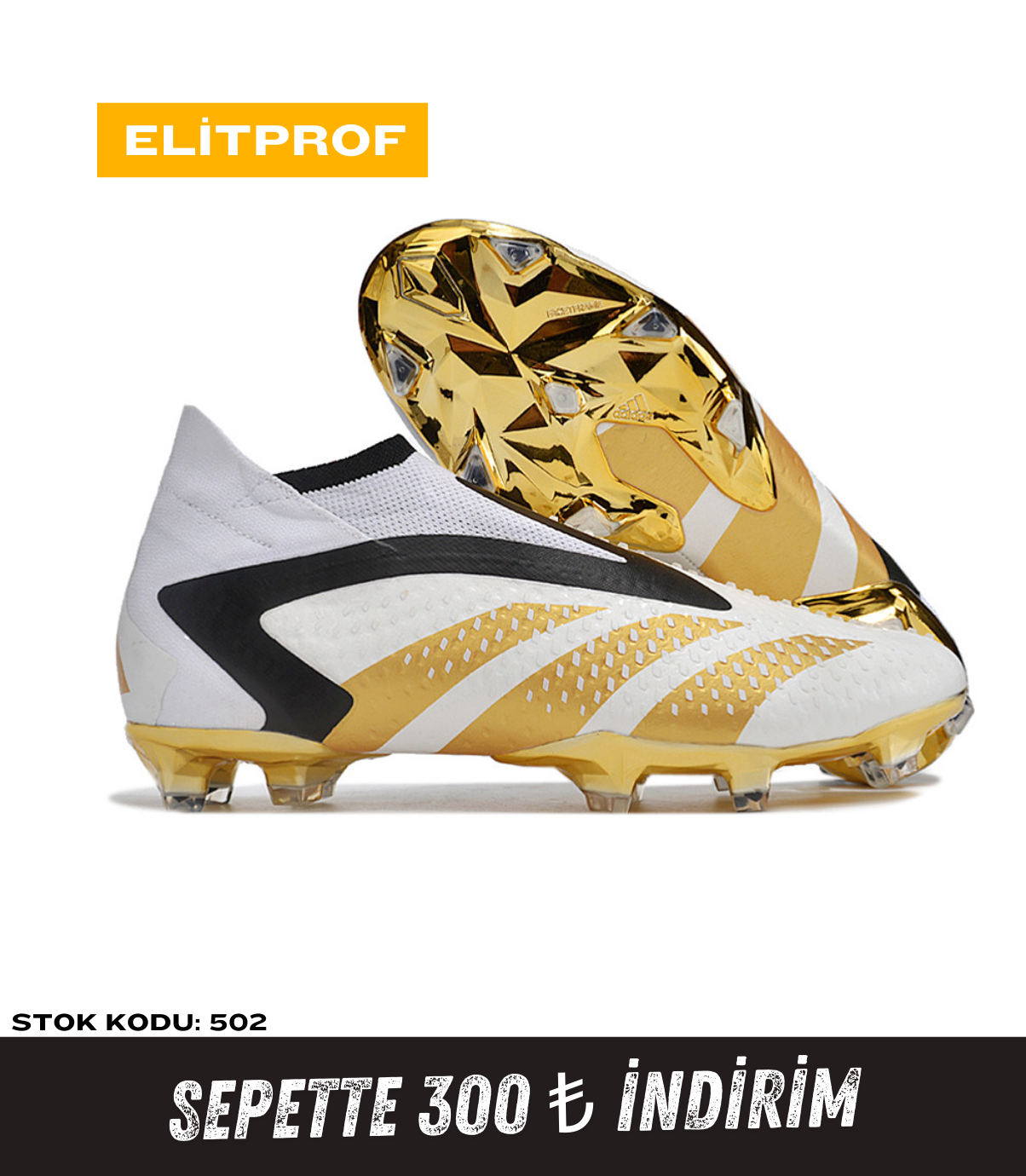 Predator Accuracy FG Beyaz Gold