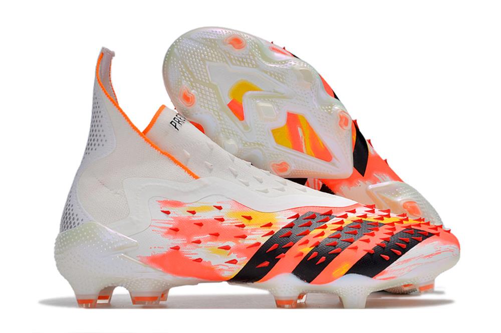 Predator Freak FG Beyaz Turuncu