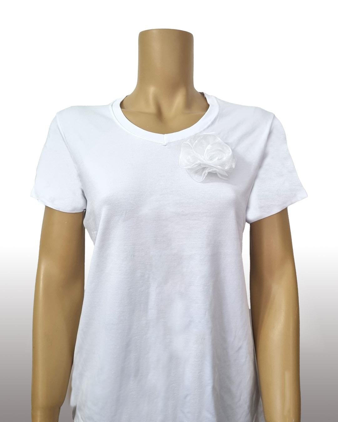 LOVELY BASIC KADIN TSHIRT - V YAKA TSHIRT