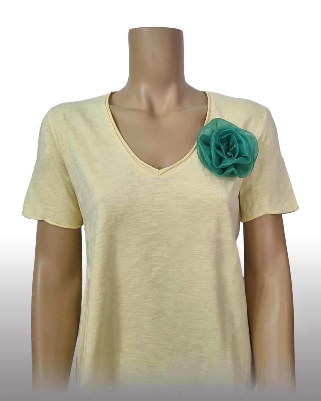Lovely Basic Kadın Tshirt - V Yaka Tshirt