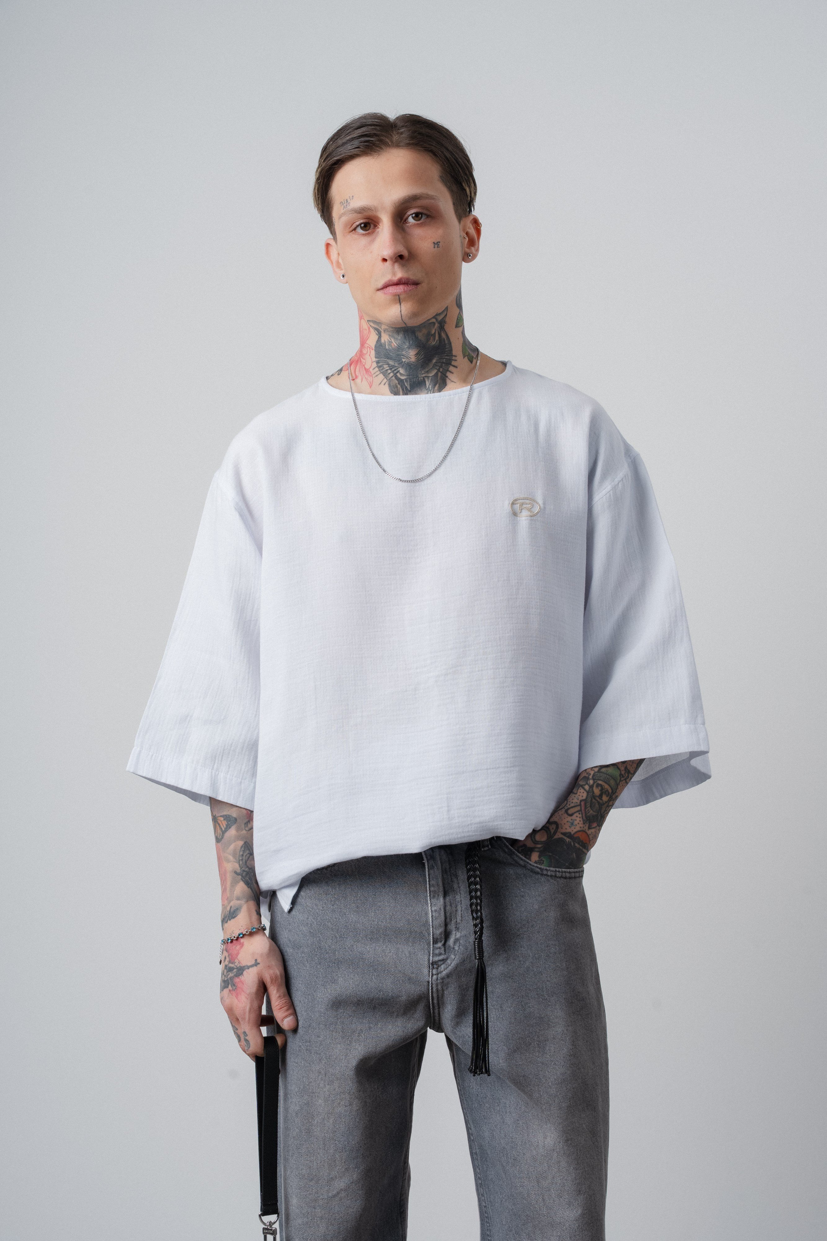 Fakir Kol Keten Tshirt
