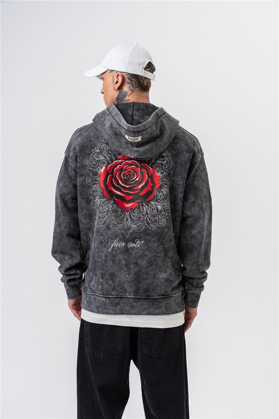 Fierce Washed Oversize Hoodie