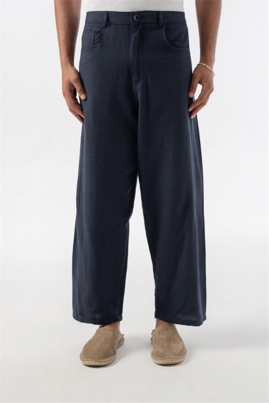 Keten Baggy Pantolon
