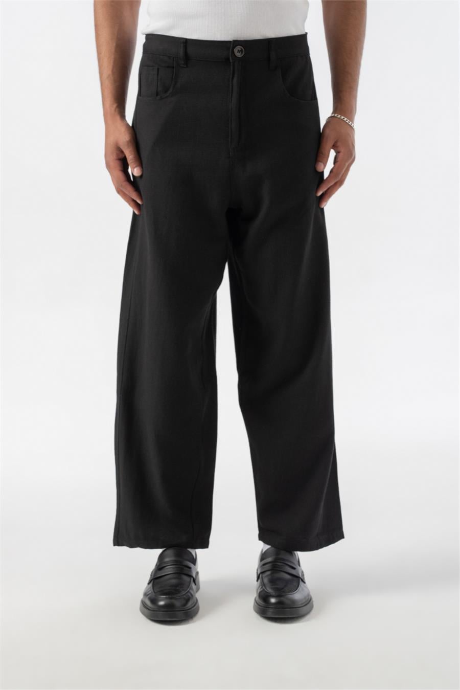 Keten Baggy Pantolon