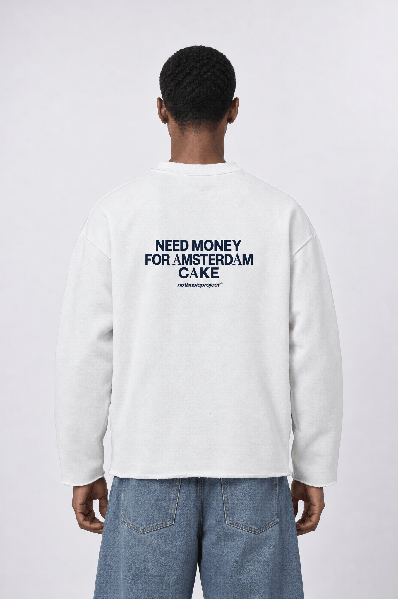 Need Money For Box Oversize Sweatshirt