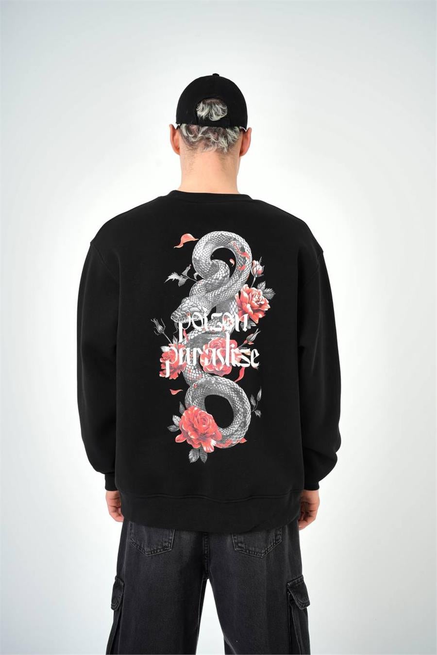 Poison Paradise Oversize Sweatshirt