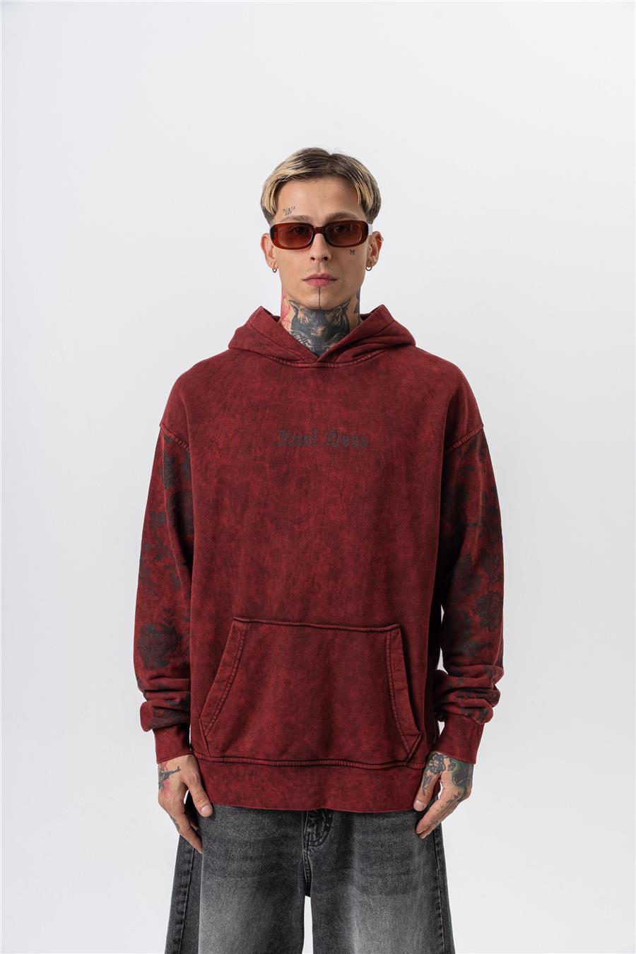 Root Deep Washed Oversize Hoodie