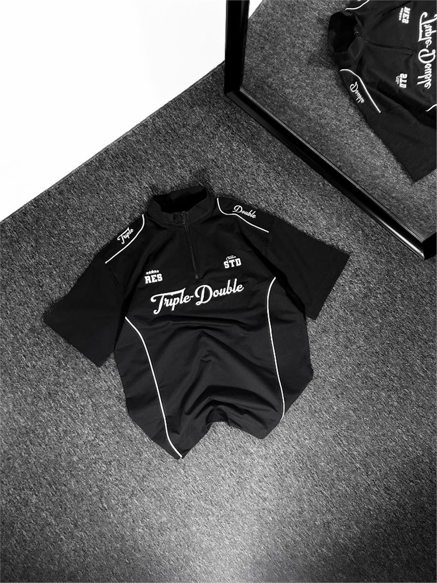 Triple Double Zip T-shirt