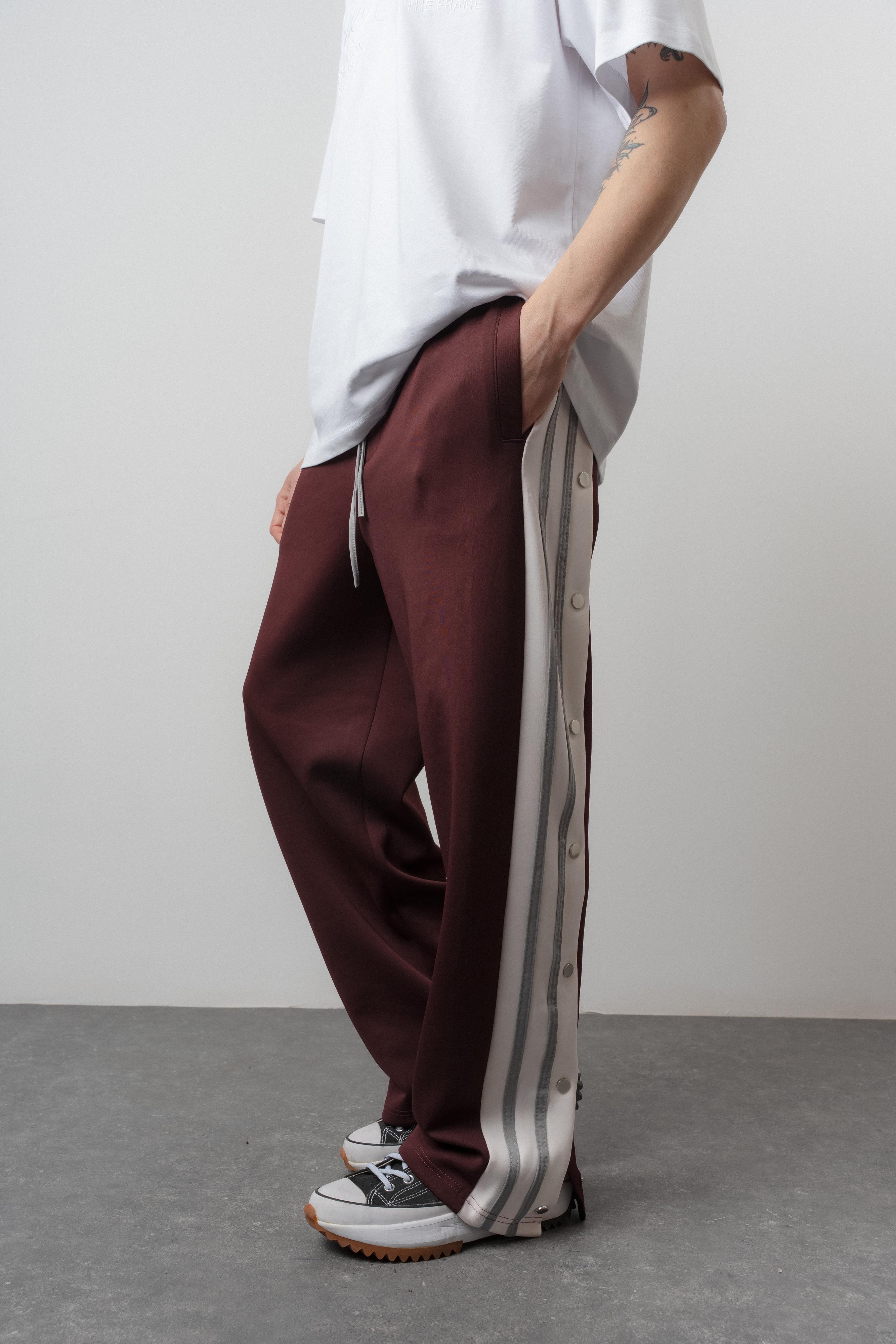 Yandan Çıtçıt Detaylı Baggy Eşofman