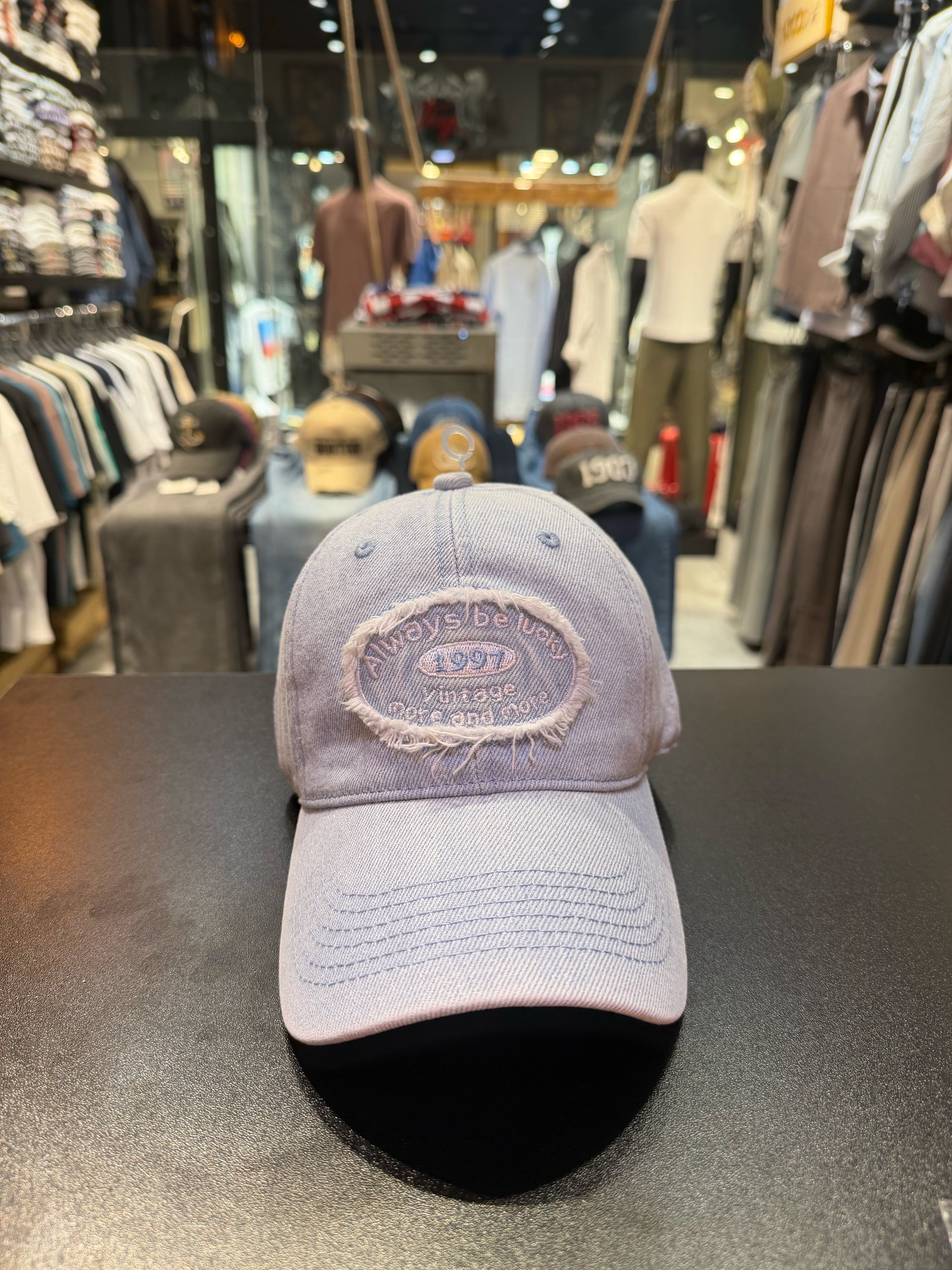 Always Be Lucky Denim Şapka