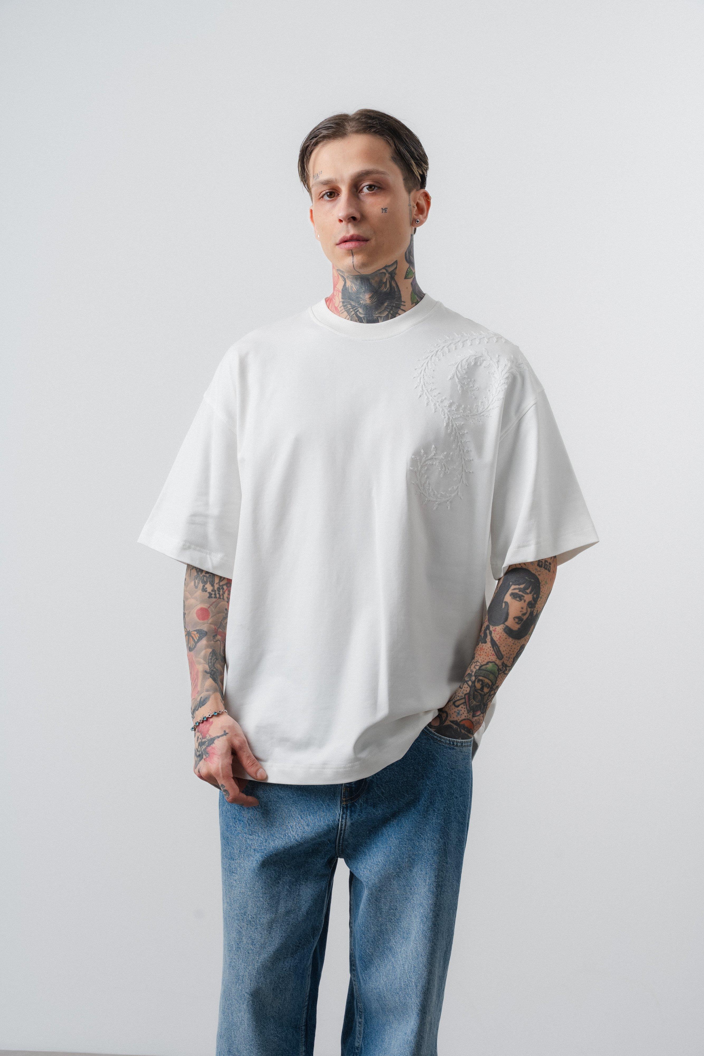 Arcy Nakış Detay Oversize Tshirt