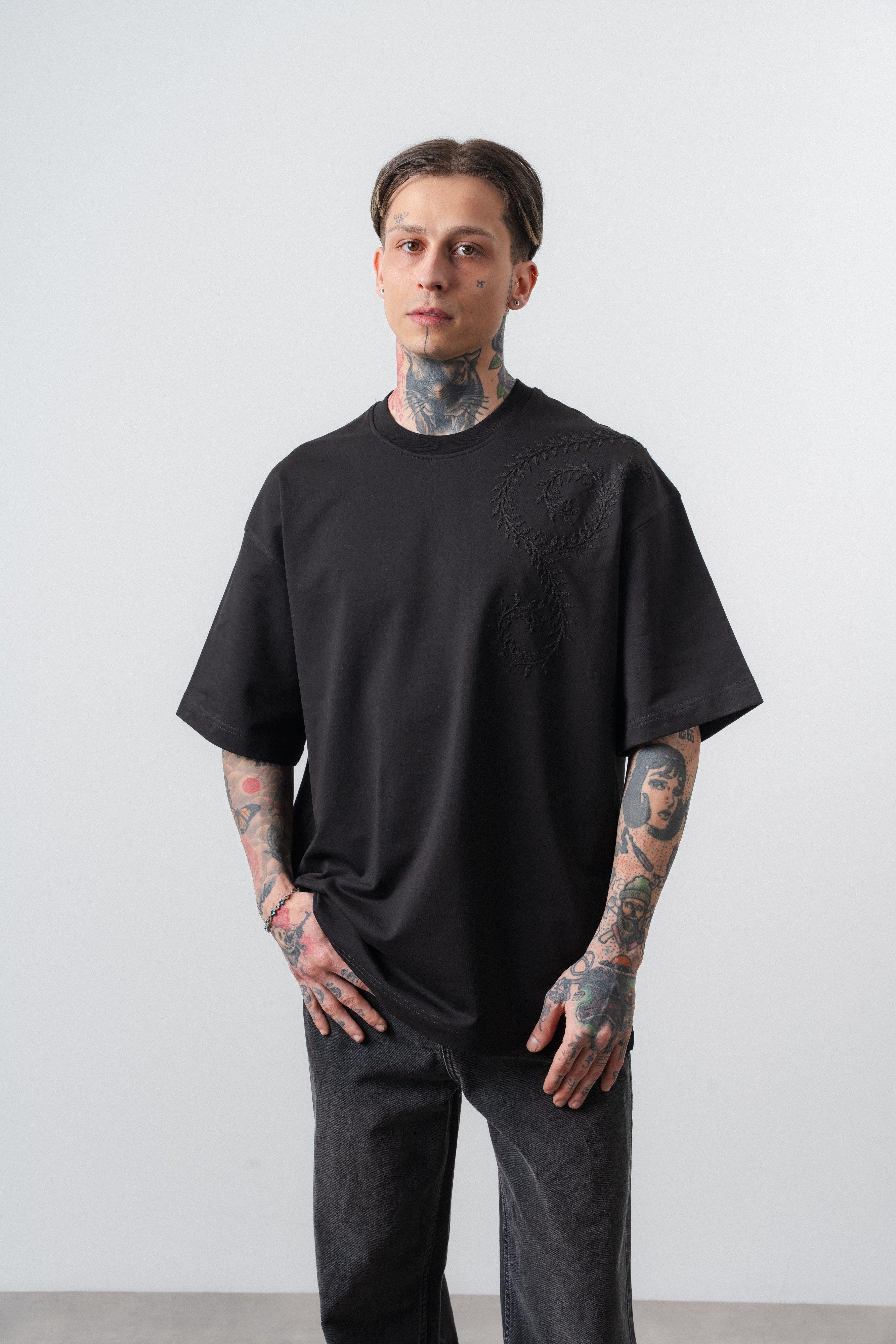 Arcy Nakış Detay Oversize Tshirt