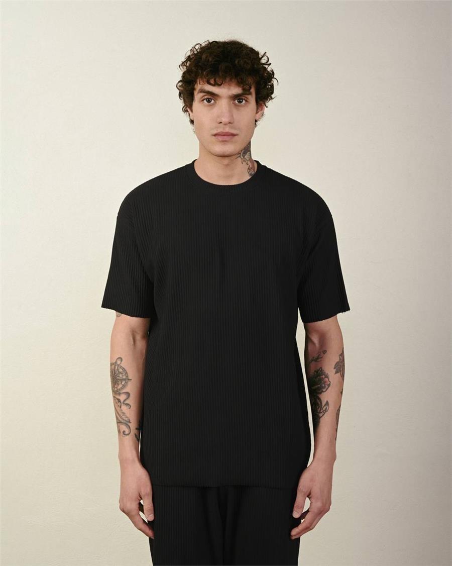 Basic Fitilli Oversize T-shirt