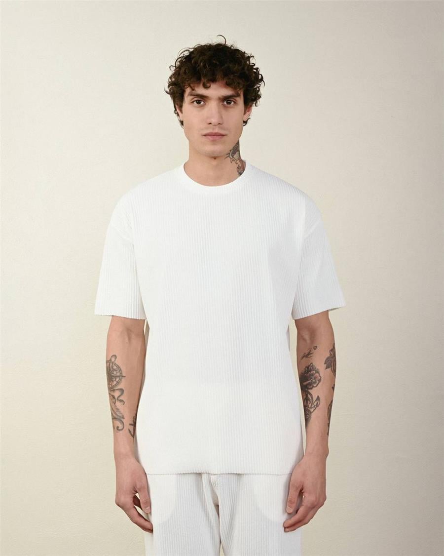 Basic Fitilli Oversize T-shirt