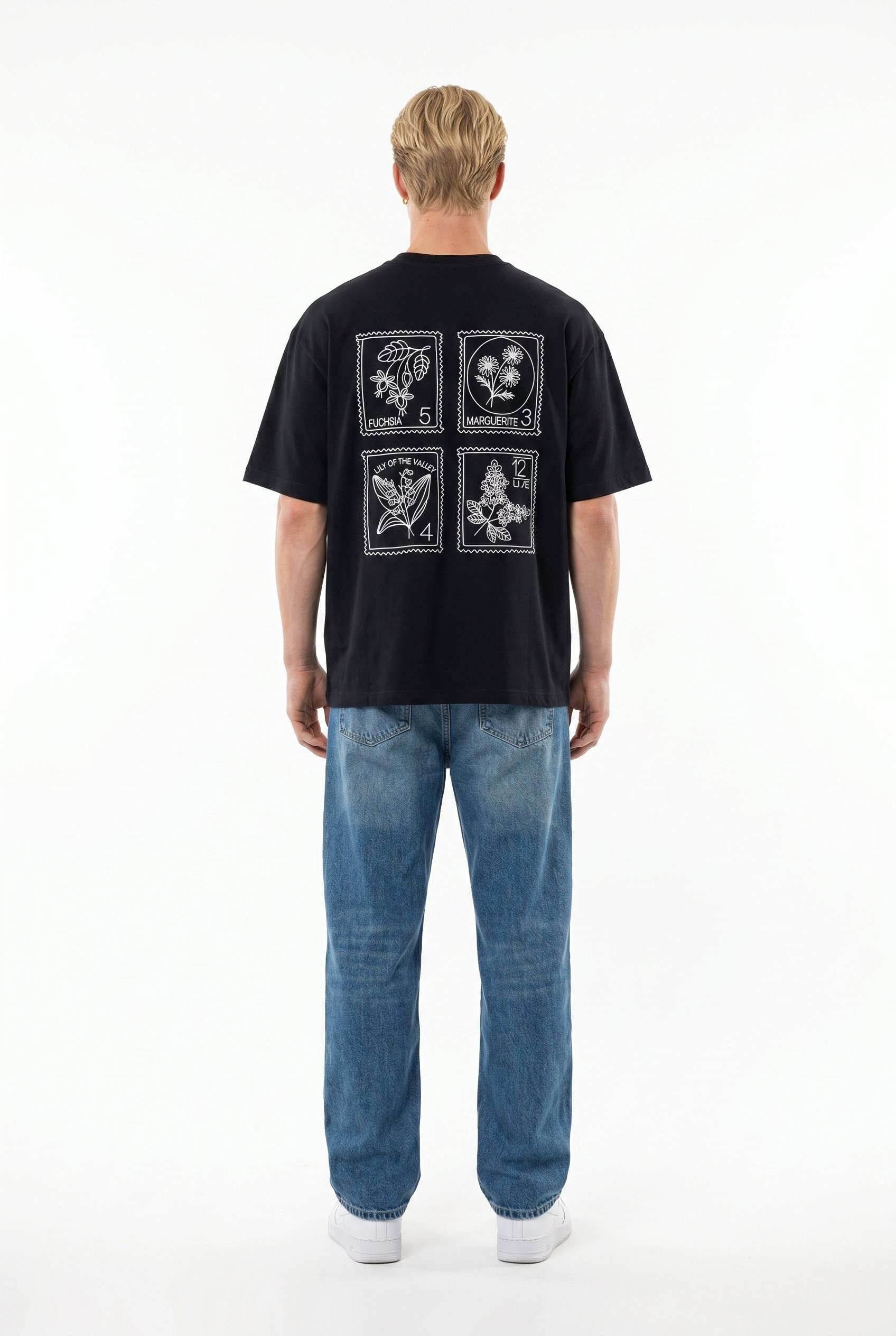 Climate Nakış Detaylı Oversize Tshirt