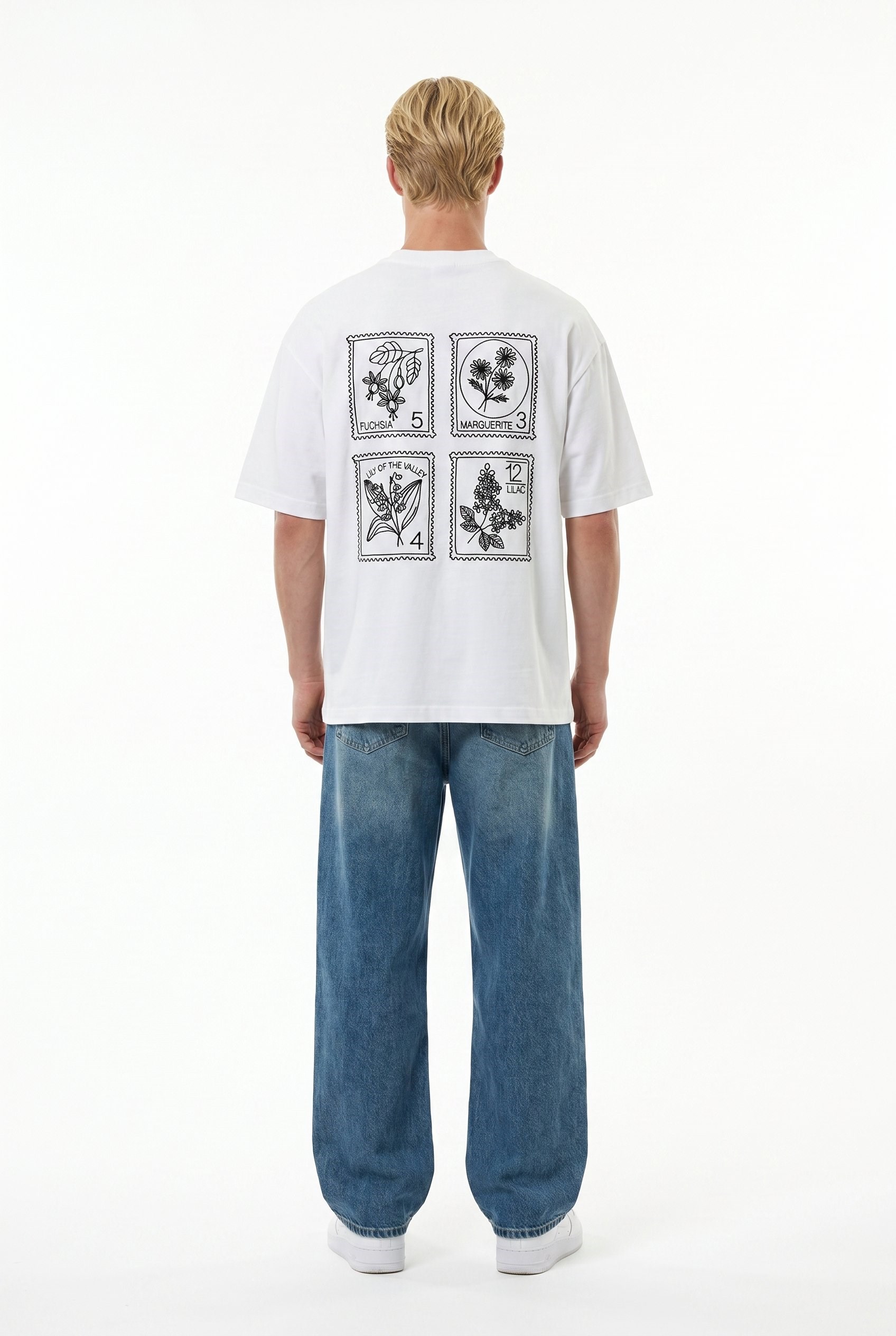 Climate Nakış Detaylı Oversize Tshirt