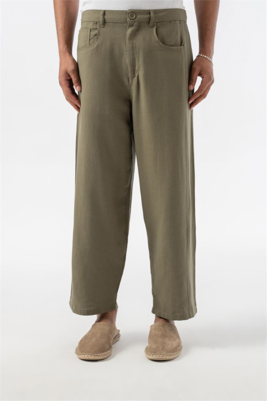 Keten Baggy Pantolon