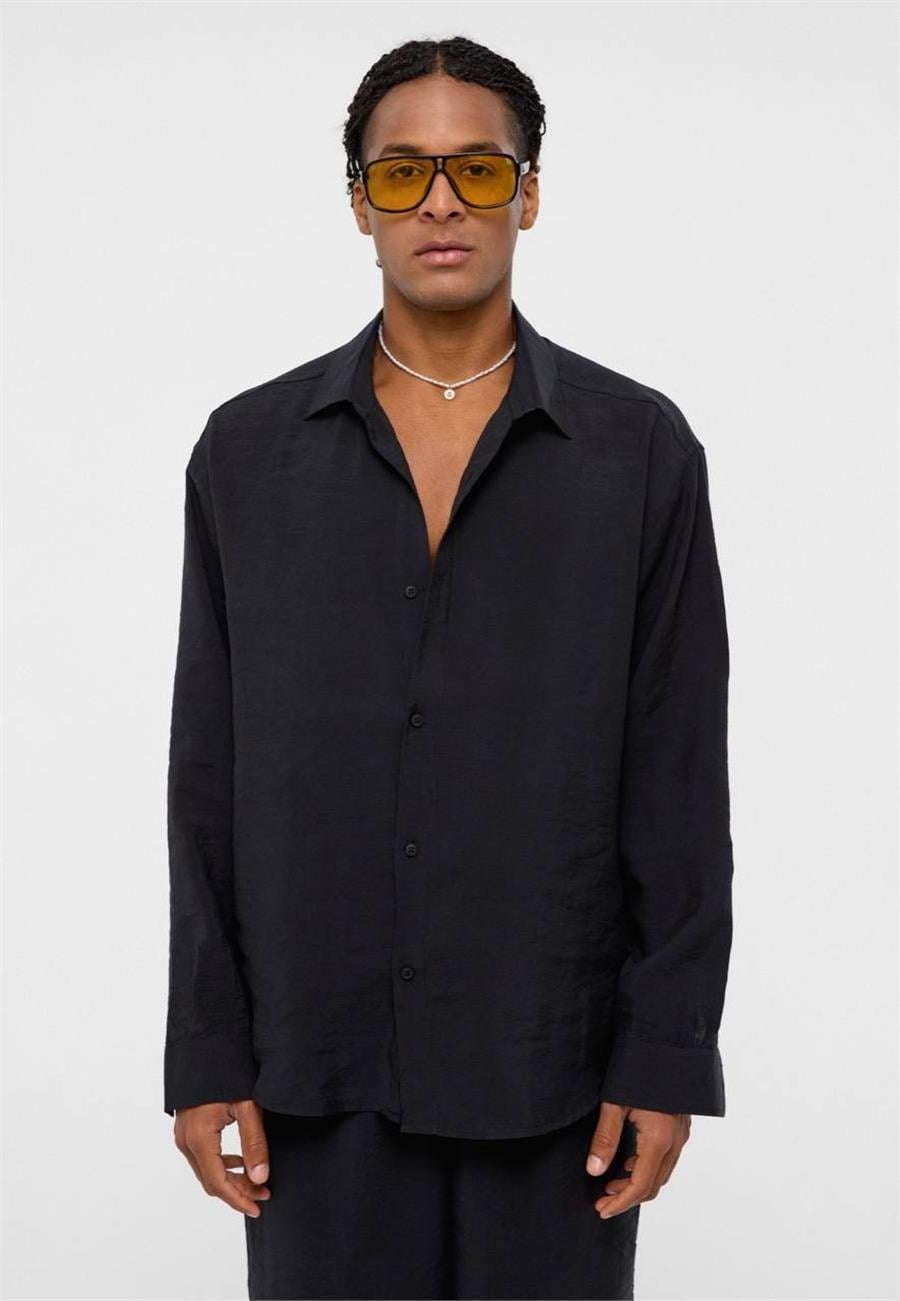 Modal Kumaş Oversize Gömlek