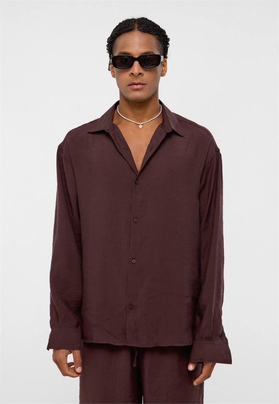 Modal Kumaş Oversize Gömlek