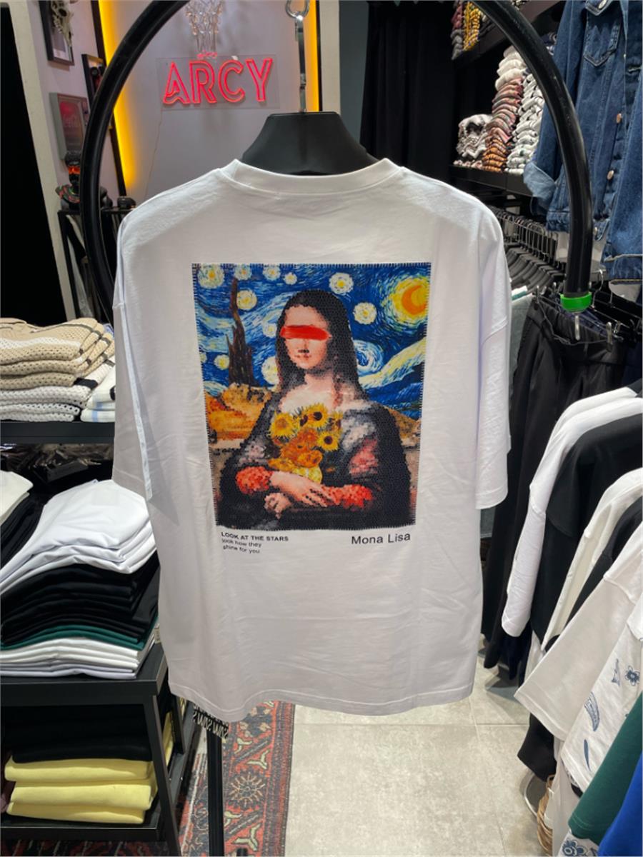 Mona Lisa Oversize T-shirt