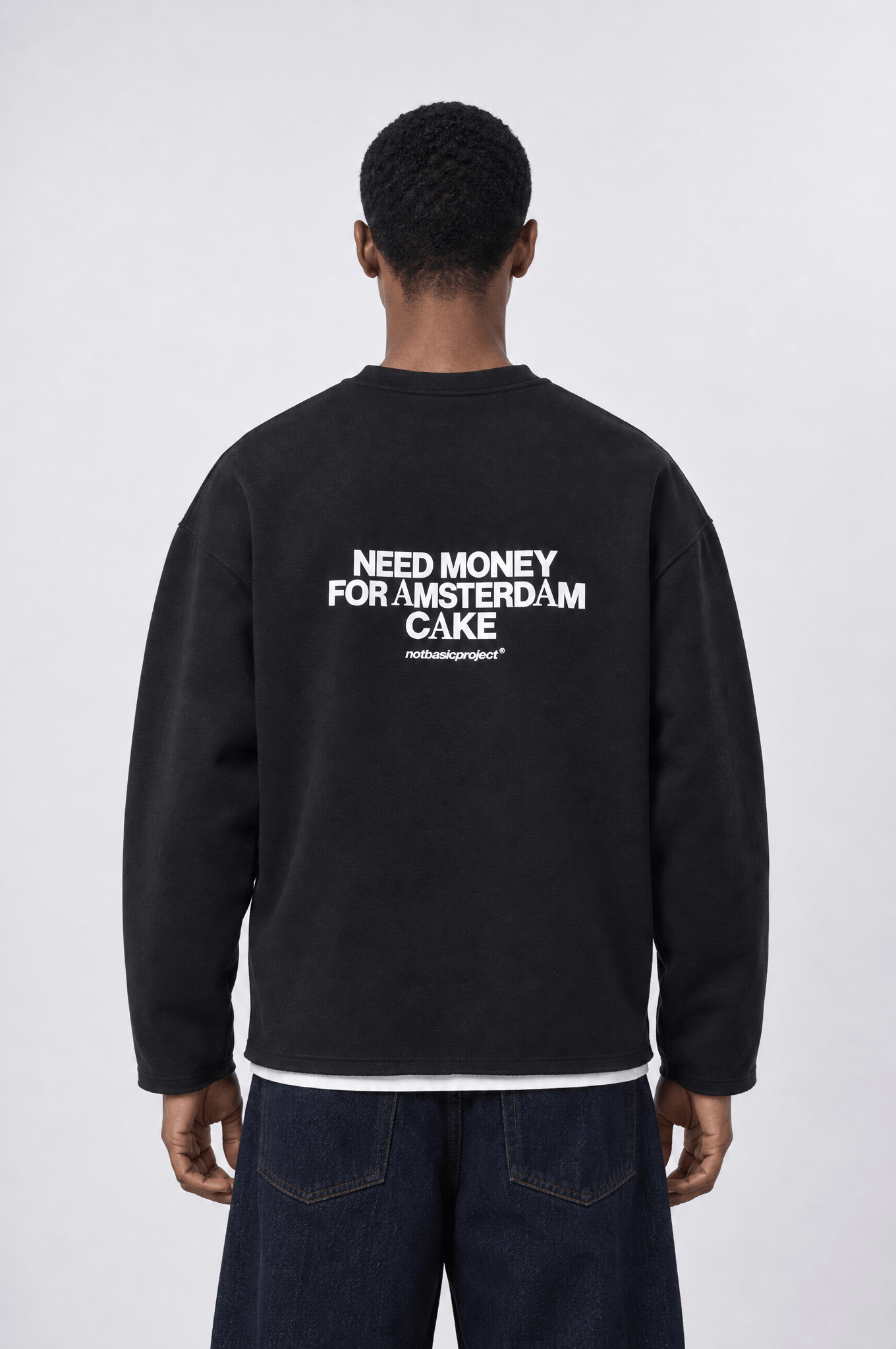 Need Money For Box Oversize Sweatshirt