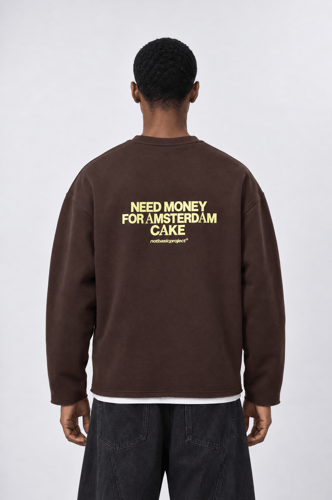 Need Money For Box Oversize Sweatshirt