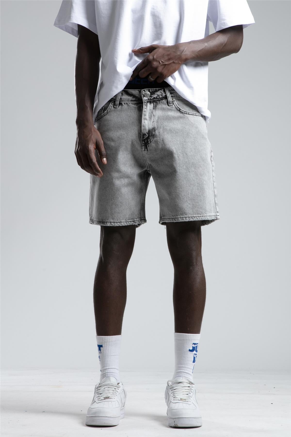 Retro Baggy Denim Şort