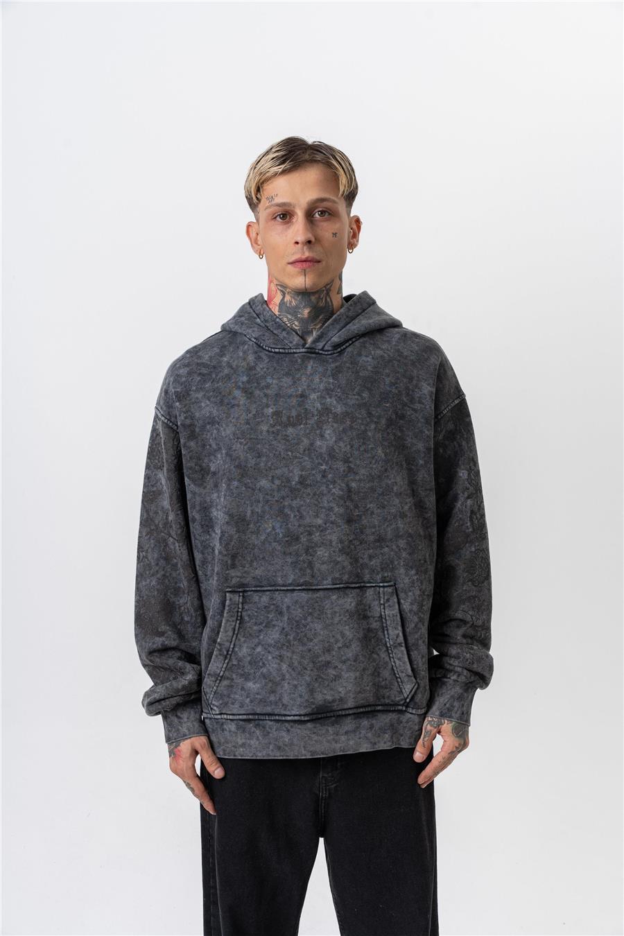 Root Deep Washed Oversize Hoodie