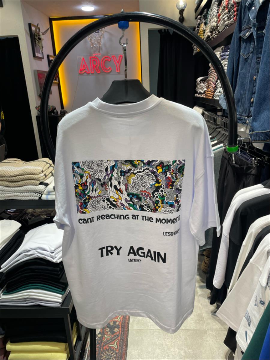 Try Again Oversize T-shirt