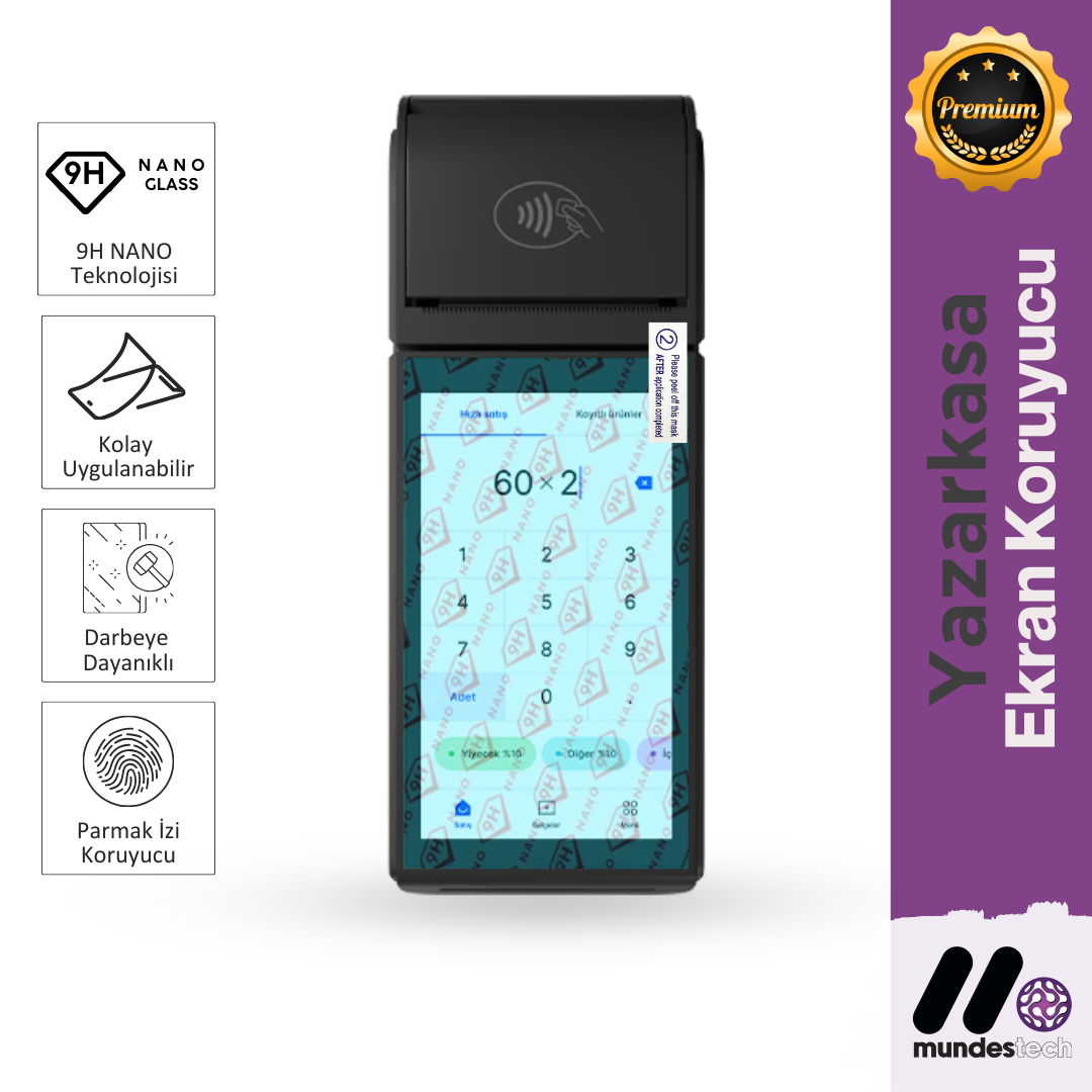 Beko X30TR Yazarkasa POS Cihazı Ekran Koruyucu | mundestech.com
