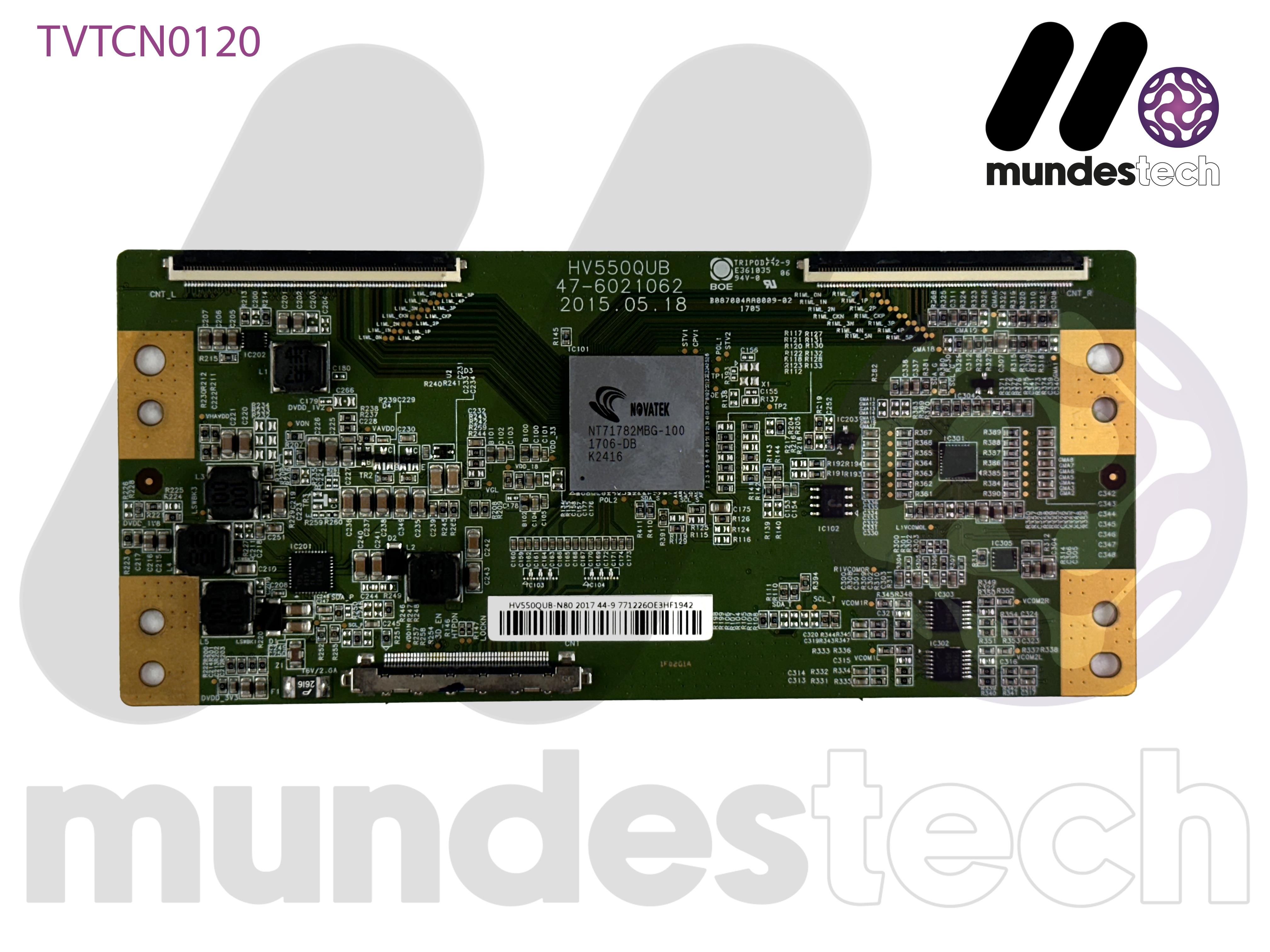 BOE | HV550QUB-N80 | 55 Inch Tcon Board