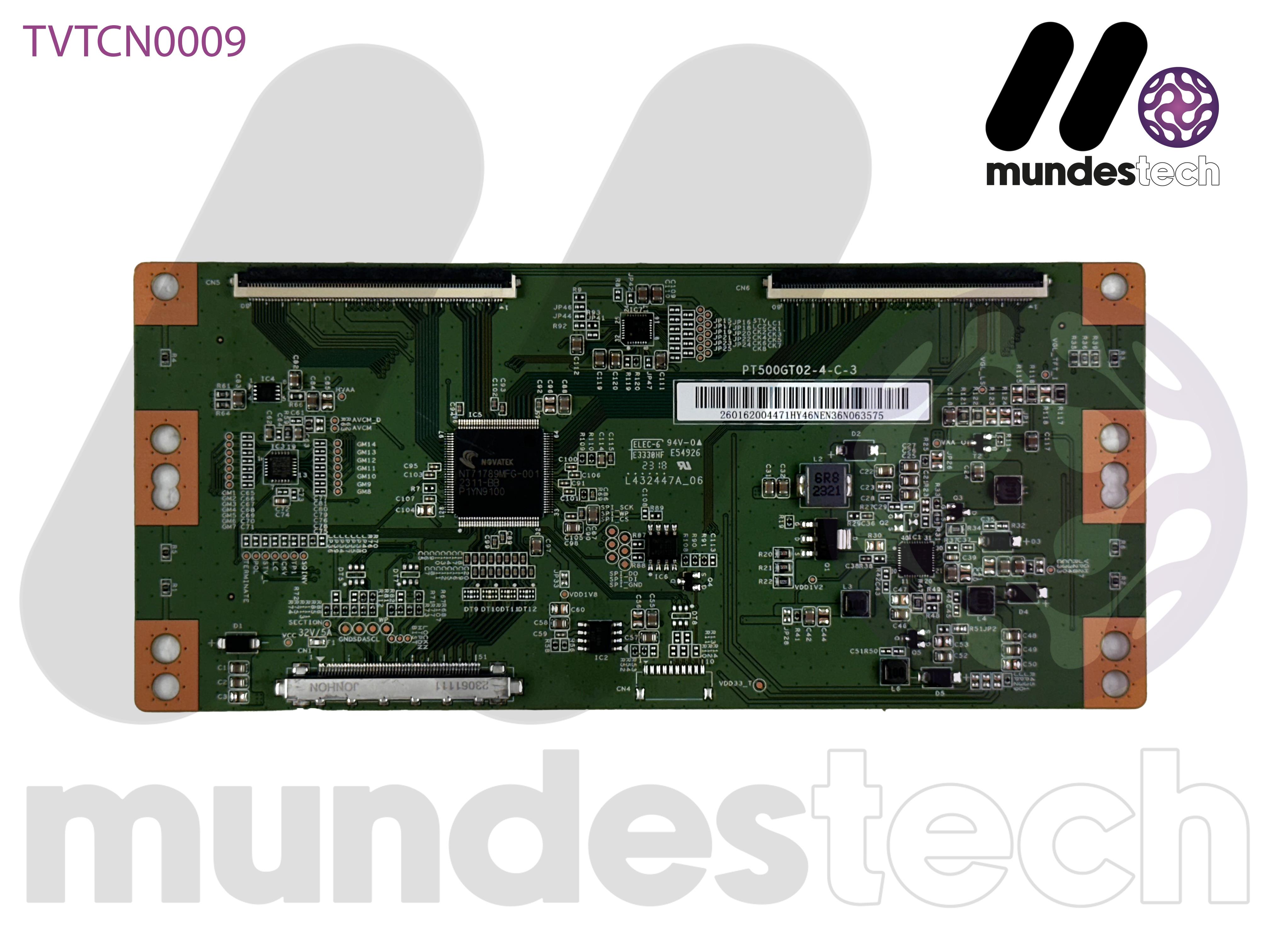 HKC | PT500HT02-4-C-3 | 50 Inch Tcon Board