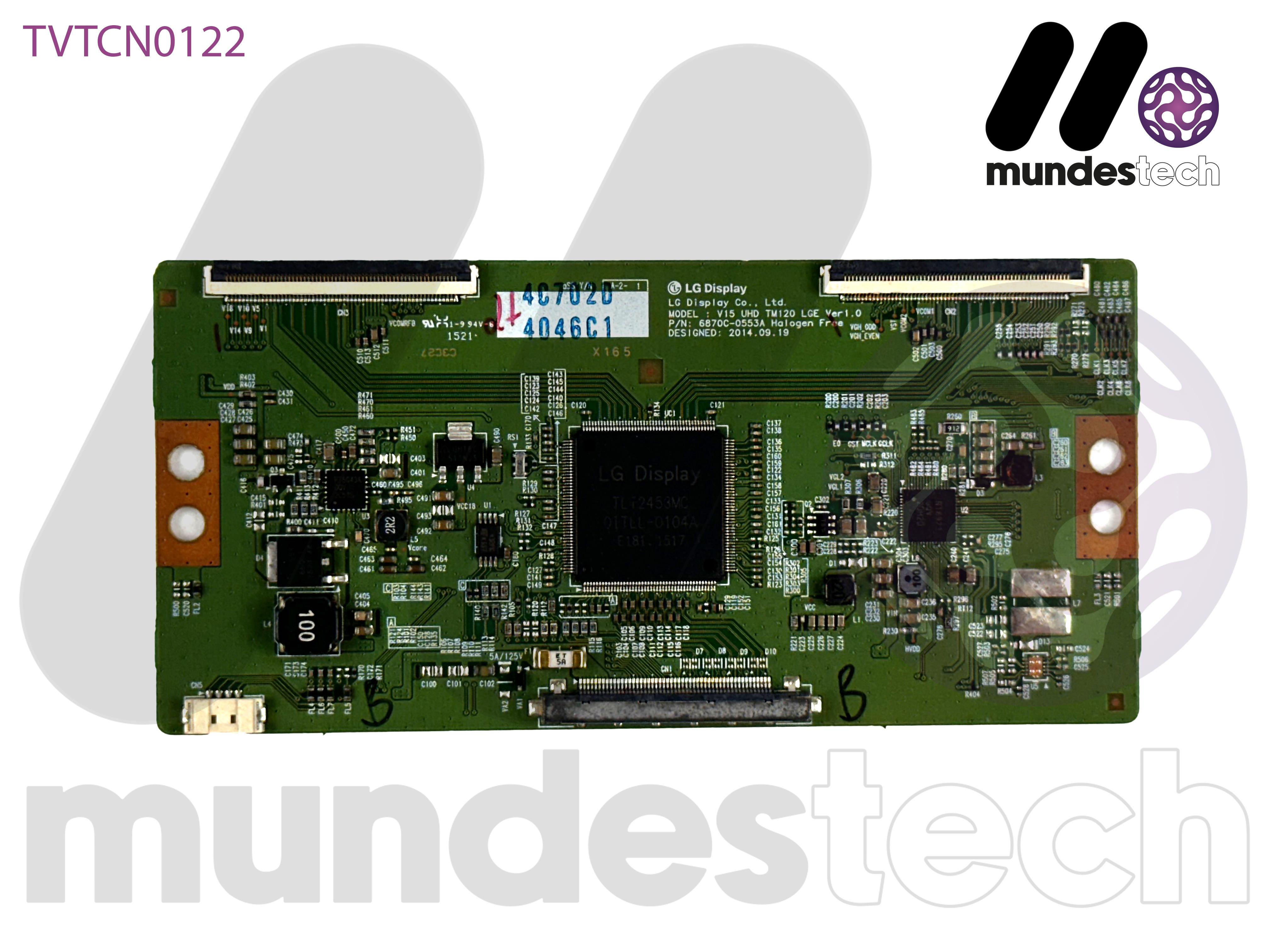 LG | P/N: 6870C-4000H, LC320WUF-SBN1 | 32 Inch Tcon Board