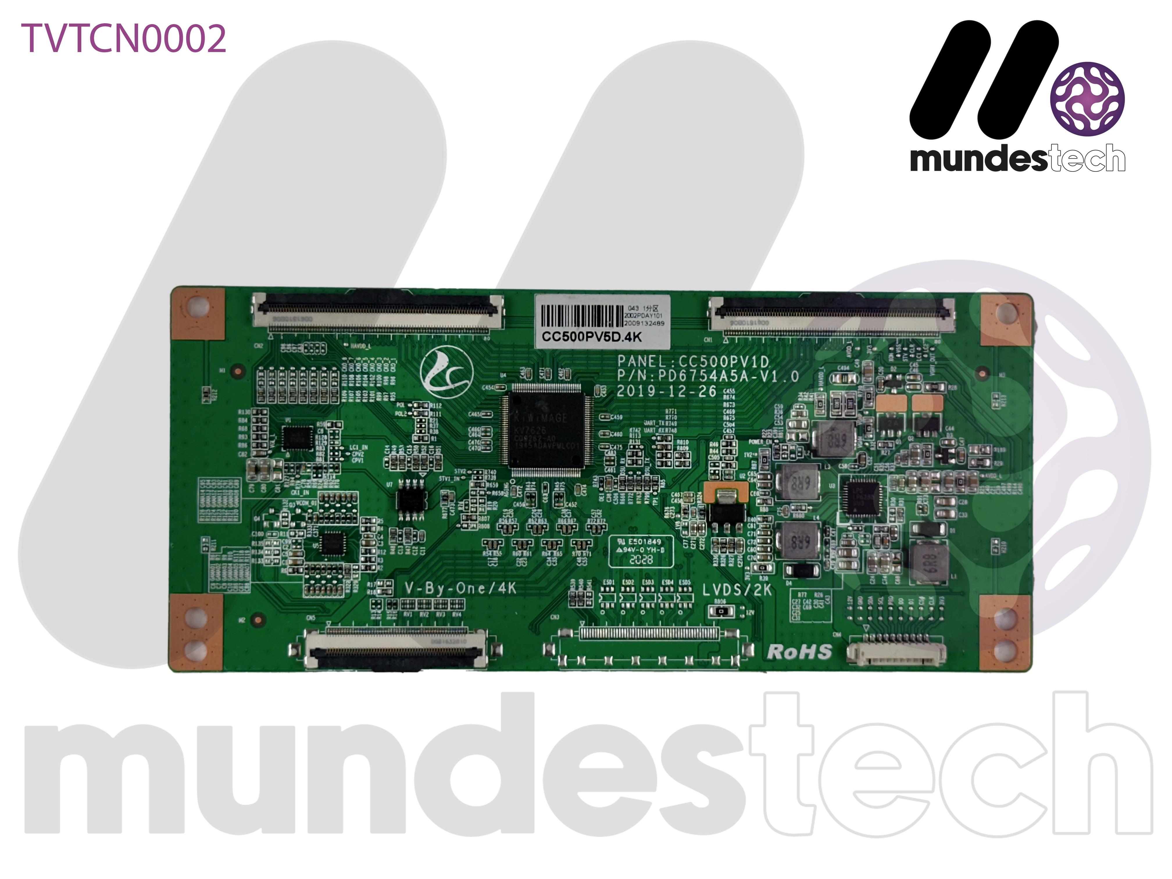 PANDA | P/N: PD6754A5A, CC500PV1D | 50 Inch Tcon Board
