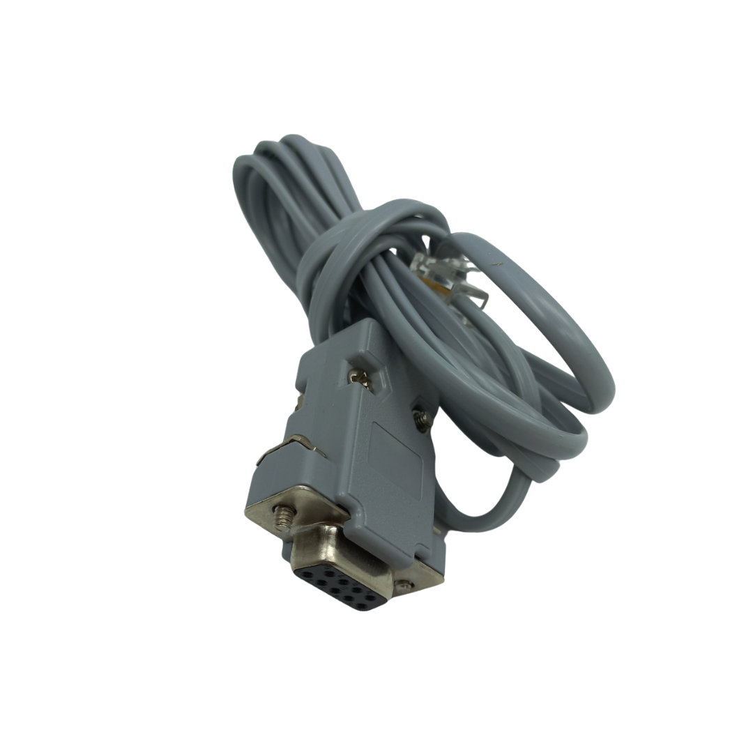 RS232 6 Pin RJ12 – DB9 Seri İletişim ve Haberleşme Kablosu