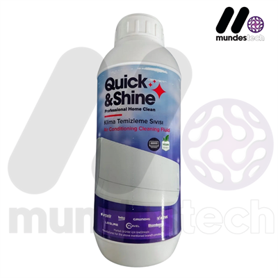 Quick & Shine Klima Temizleme Sıvısı 1000ML - Etkili ve Güvenli Klima Temizliği