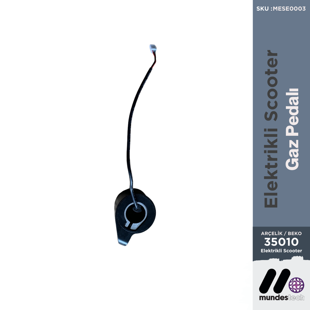 35010 E-Scooter Gaz Pedalı | Beko B-35010 & Arçelik A-35010 Uyumlu
